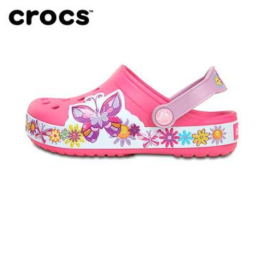 crocs butterfly