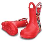 Crocs kids handle it McQueen rain boot