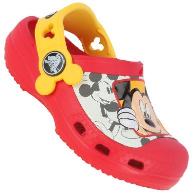 Crocs Kids Mickey Mouse Peek-A-Boo Clog